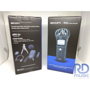 ZOOM H1n with Acc pack:Portable Audio recorder/Microphone video DSLR 